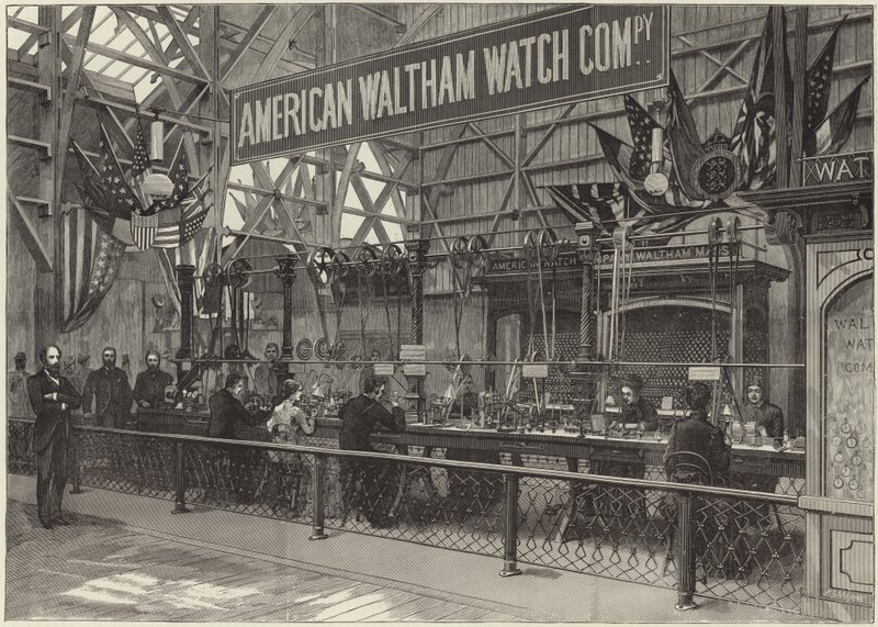 De American Watch Company van Waltham door English School