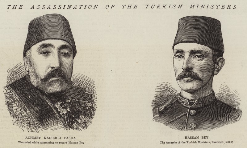 De moord op de Turkse ministers door English School