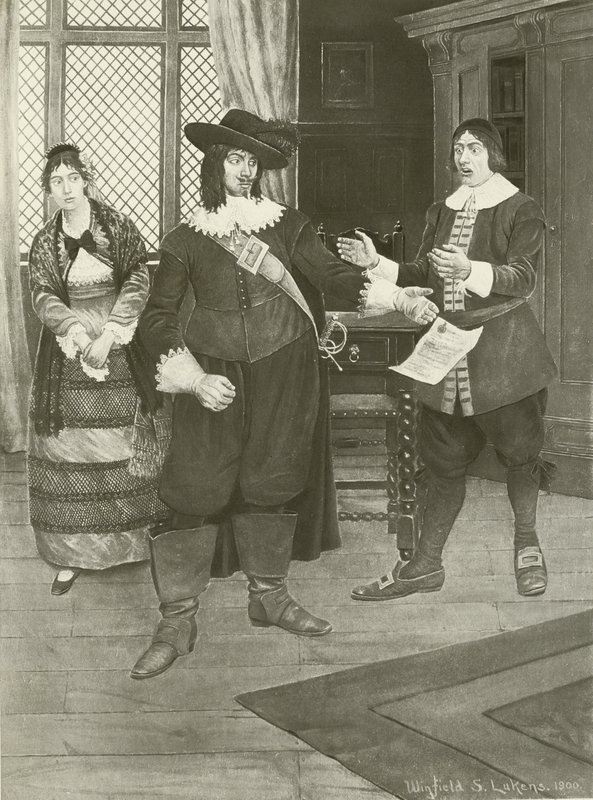 De barbier van Sevilla, Acte I scène xi (gravure) door English School