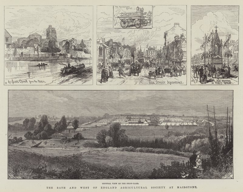 De Bath en West of England Agricultural Society in Maidstone door English School