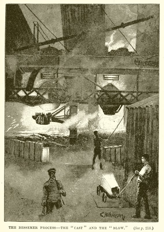 Het Bessemer-proces--De Gieting en de Blaas door English School