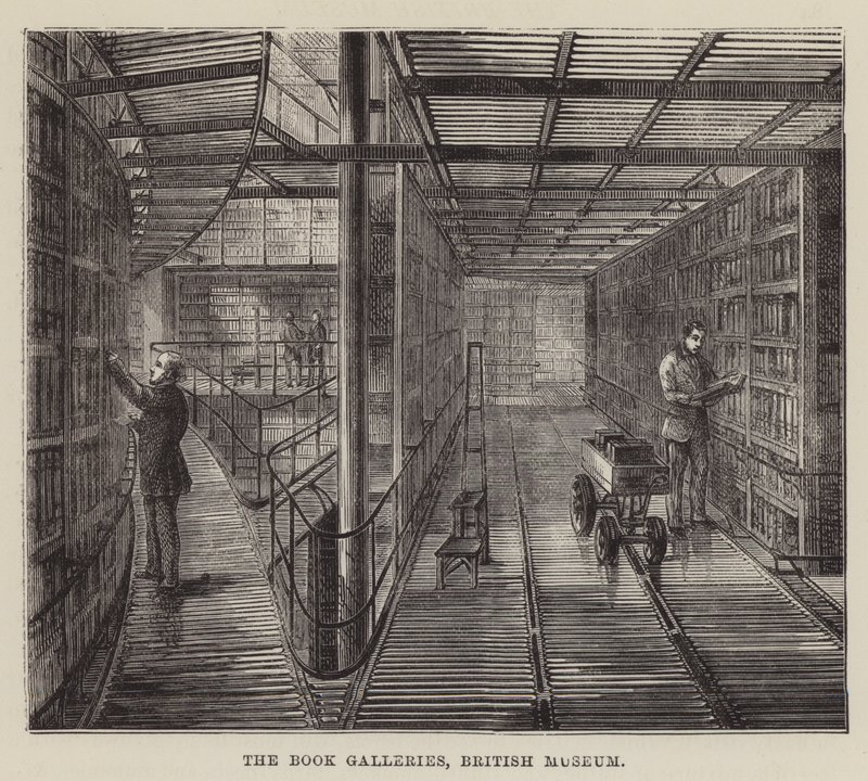 De Boekengalerijen, British Museum door English School