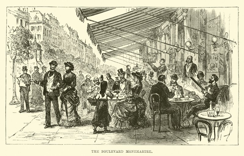 De Boulevard Montmartre door English School