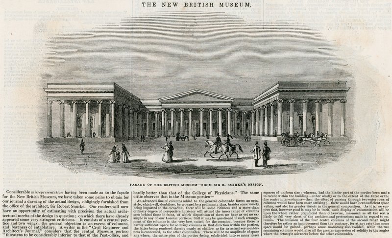 Het British Museum door English School