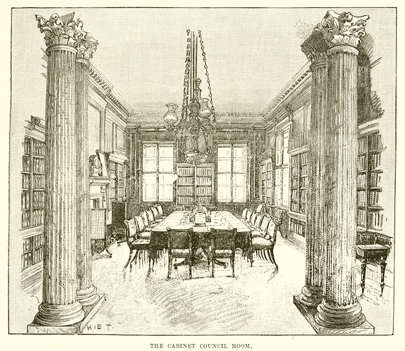 De Kabinetsraadkamer door English School