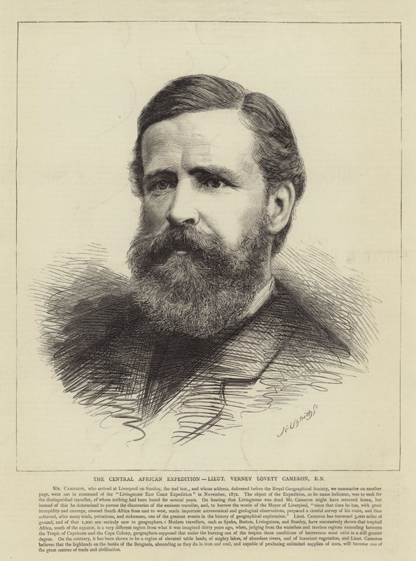 De Centraal-Afrikaanse Expeditie, Luitenant Verney Lovett Cameron, RN door English School