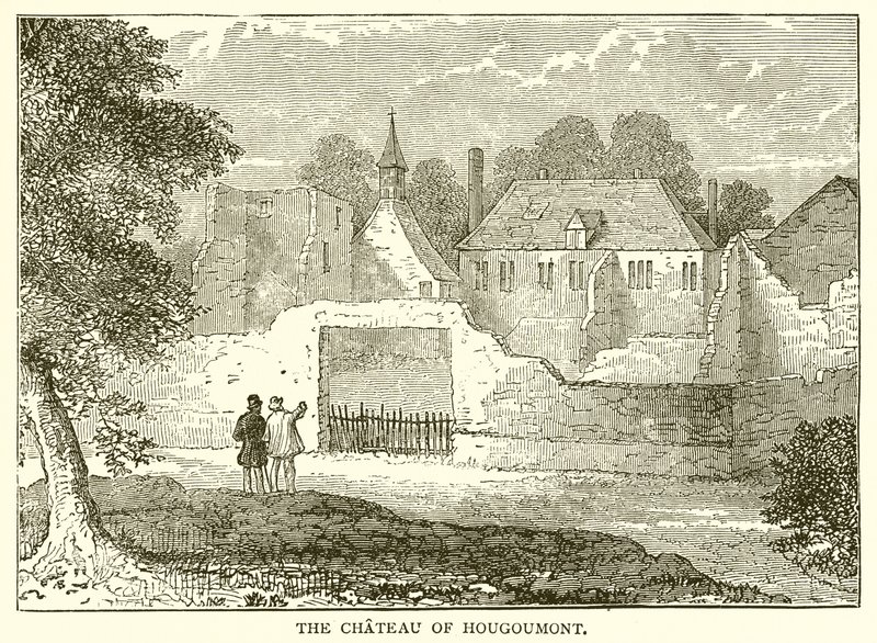 Het Kasteel van Hougoumont door English School