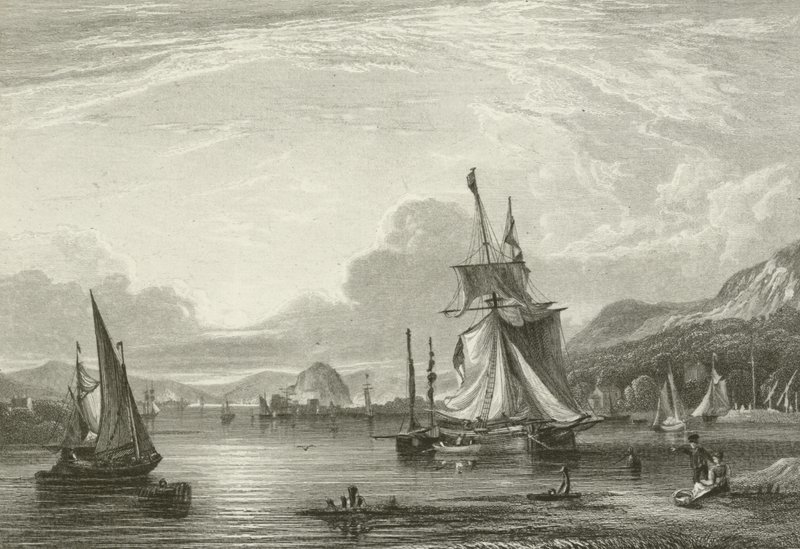 De Clyde, vanaf Erskine Ferry door English School