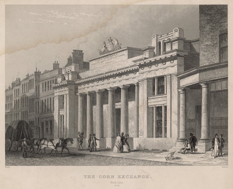 De Graanbeurs, Mark Lane, Londen door English School