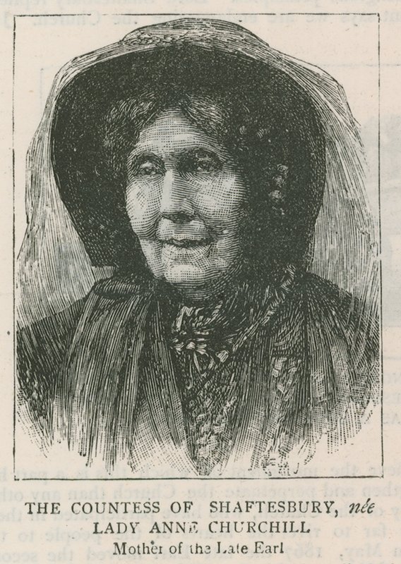 De gravin van Shaftesbury, geboren Lady Anne Churchill door English School