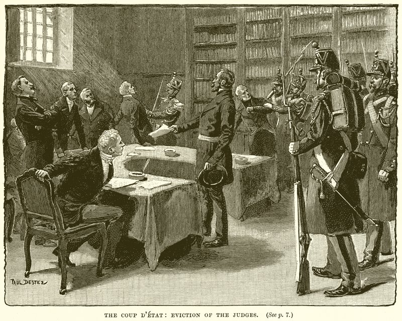 De Staatsgreep: Uitzetting van de Rechters door English School