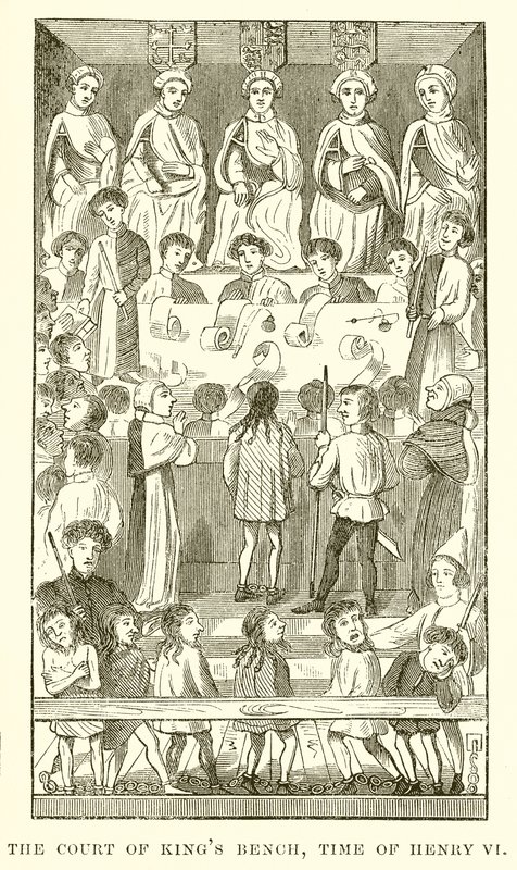 Het hof van de koningen, tijd van Hendrik VI door English School