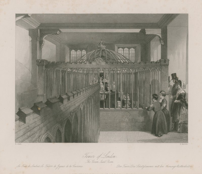 De Kroonjuweelkamer door English School