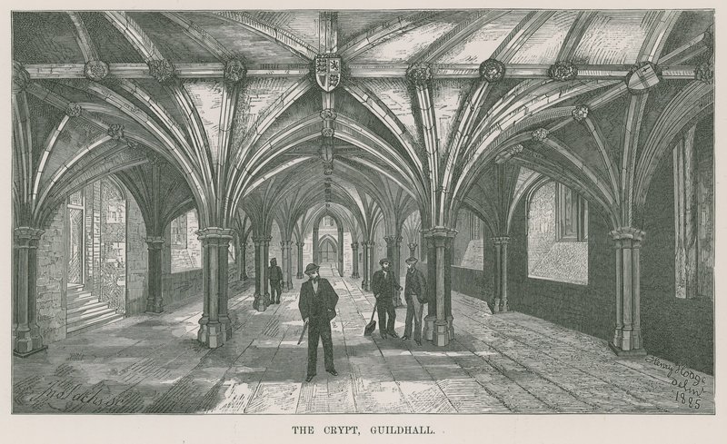 De Crypte, Guildhall, Londen door English School