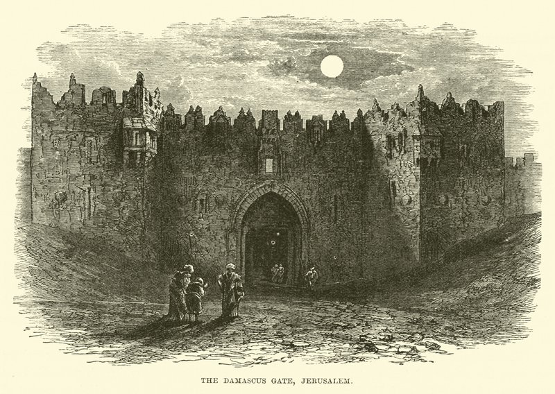 De Damascuspoort, Jeruzalem door English School