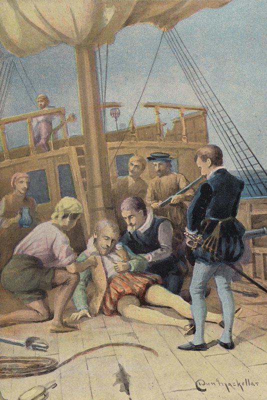 De dood van Sir Richard Grenville door English School