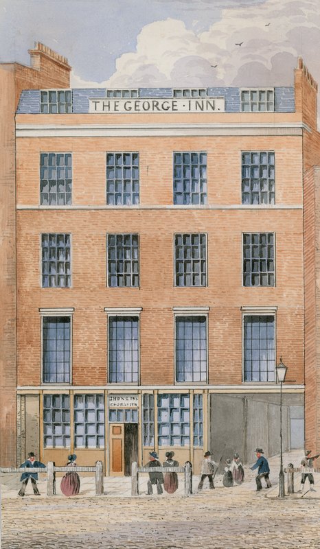 The George Inn, Smithfield door English School