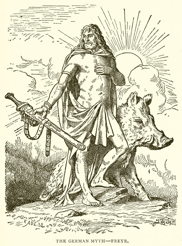 De Duitse mythe--Freyr door English School