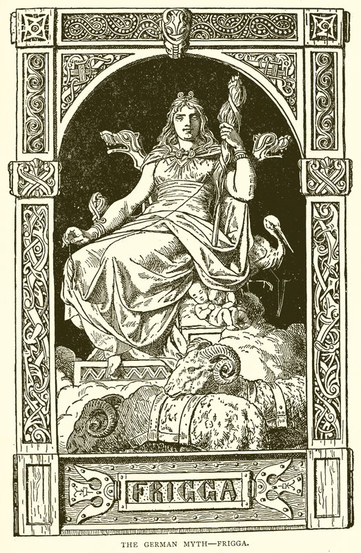 De Duitse mythe--Frigga door English School