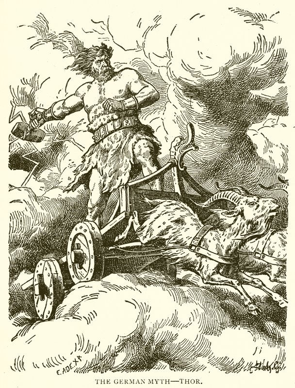 De Duitse mythe--Thor door English School