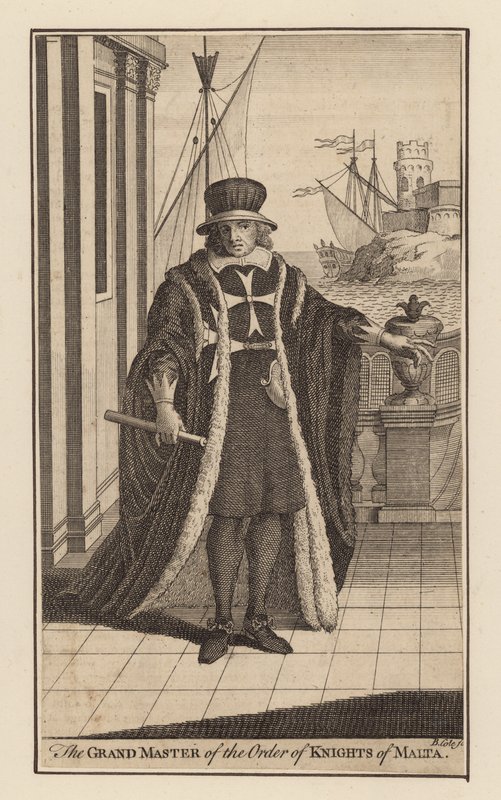 De Grootmeester van de Orde van de Ridders van Malta door English School