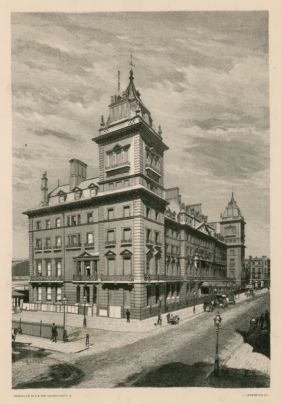 Het Great Western Hotel, Paddington, Londen door English School