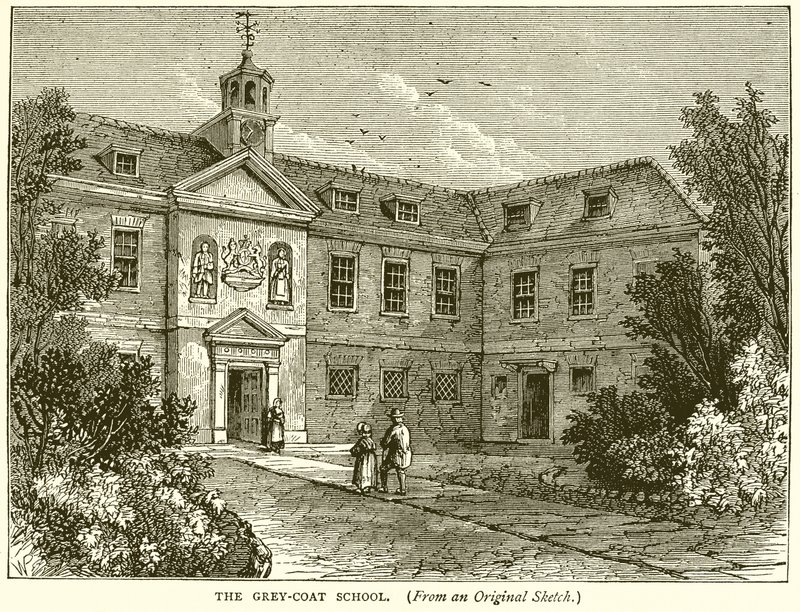 De Grey-Coat School door English School