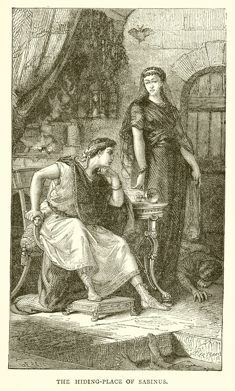 De schuilplaats van Sabinus door English School