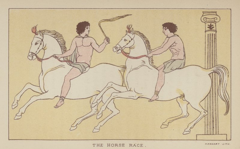 De Paardenrace door English School