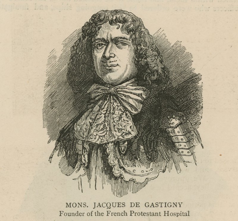 De Hugenoten in Engeland: Monsieur Jacques de Gastigny, oprichter van het Franse Protestantse Ziekenhuis door English School