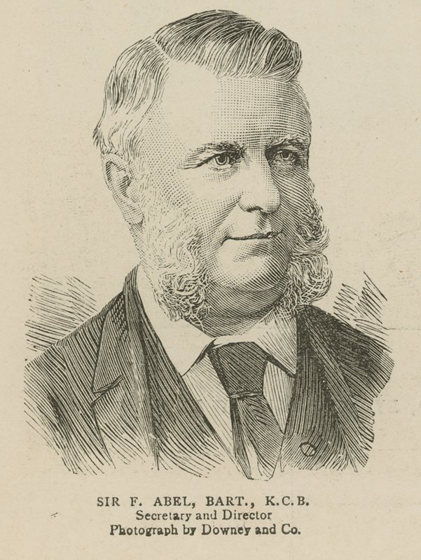 Het Imperial Institute: Sir F Abel, secretaris en directeur door English School