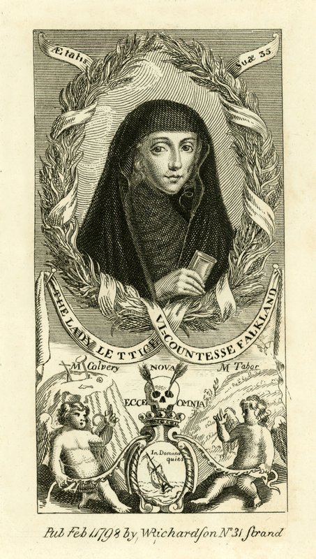 Lady Lettice, Markiezin van Falkland door English School
