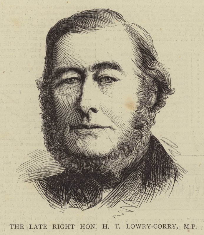 De wijlen Right Honourable H T Lowry-Corry, MP door English School