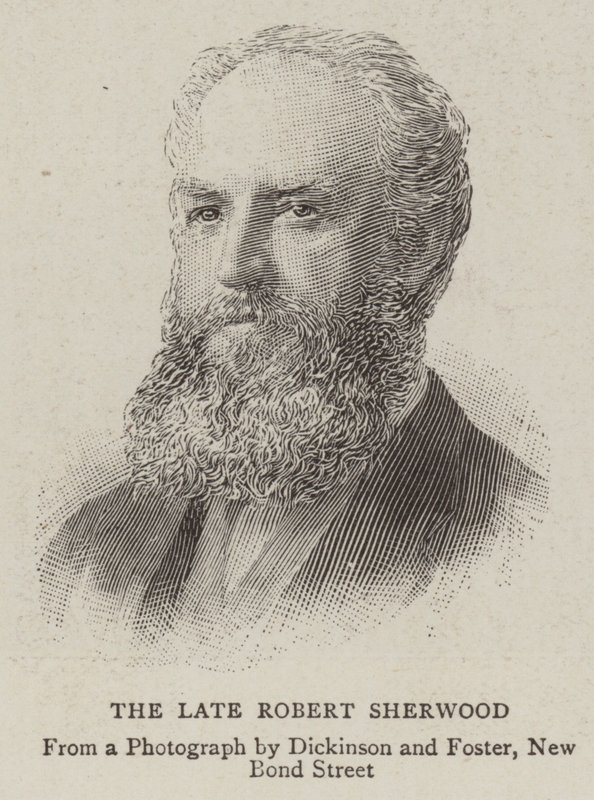 De Laatste Robert Sherwood (gravure) door English School
