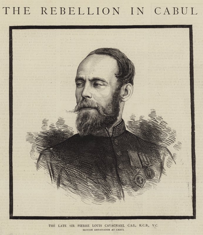 Wijlen Sir Pierre Louis Cavagnari, CSI, KCB, VC door English School