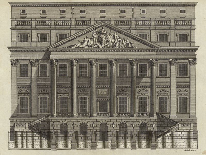 Het Mansion House, City of London door English School