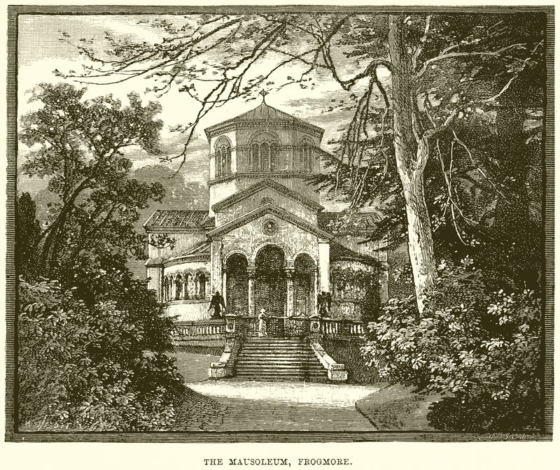 Het Mausoleum, Frogmore door English School