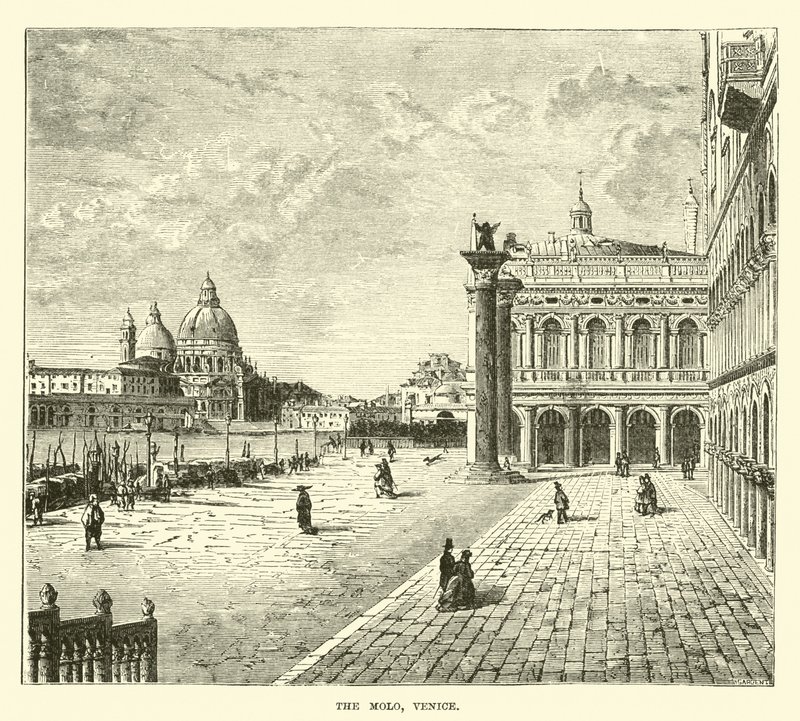 De Molo, Venetië door English School