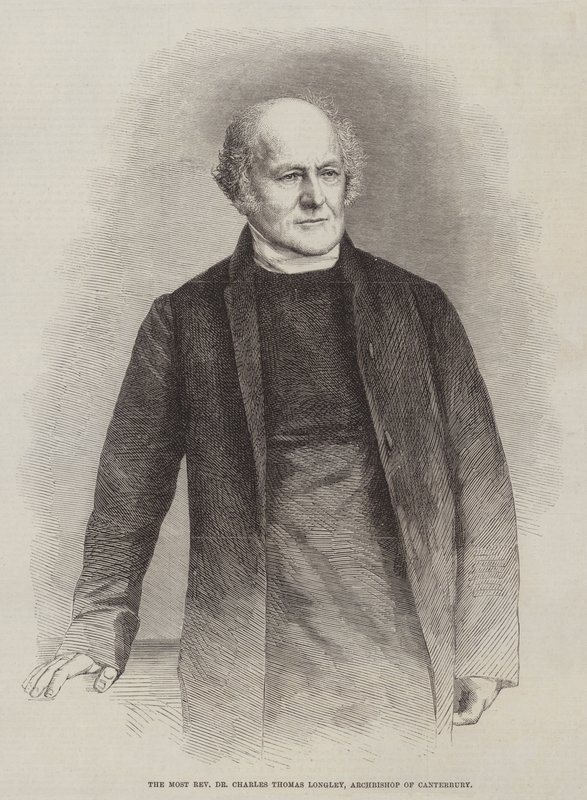 De Zeer Eerwaarde Dr. Charles Thomas Longley, Aartsbisschop van Canterbury door English School