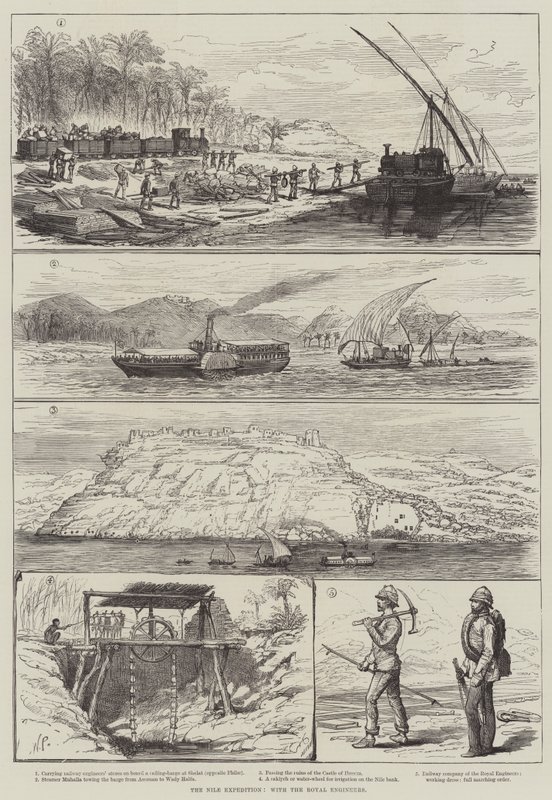 De Nijl-expeditie, met de Koninklijke Ingenieurs door English School