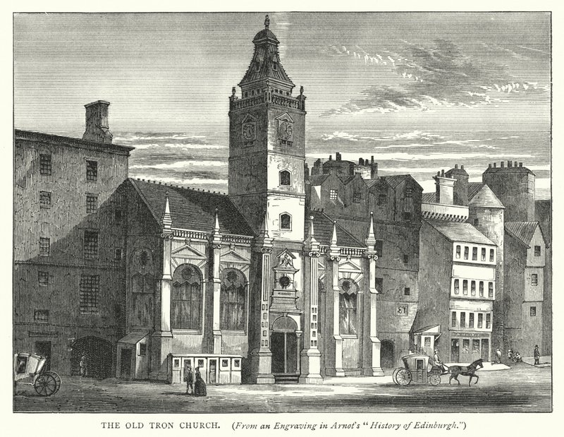 De Oude Tron Kerk door English School