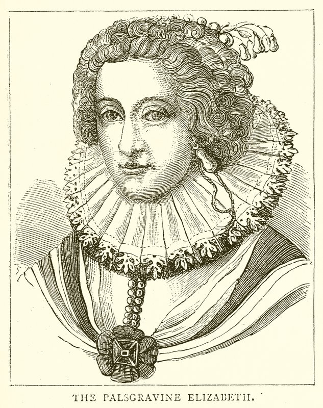 De Palsgravine Elizabeth door English School