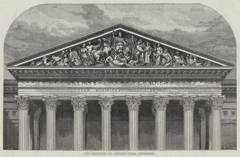 Het fronton, St George