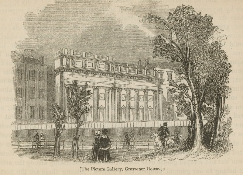 De Schilderijgalerij in Grosvenor House door English School