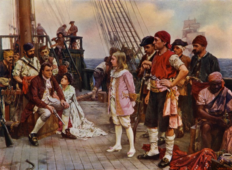 De prijs van de piraat door English School