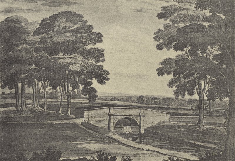 De speelplaats van Eaton College in Buckinghamshire door English School