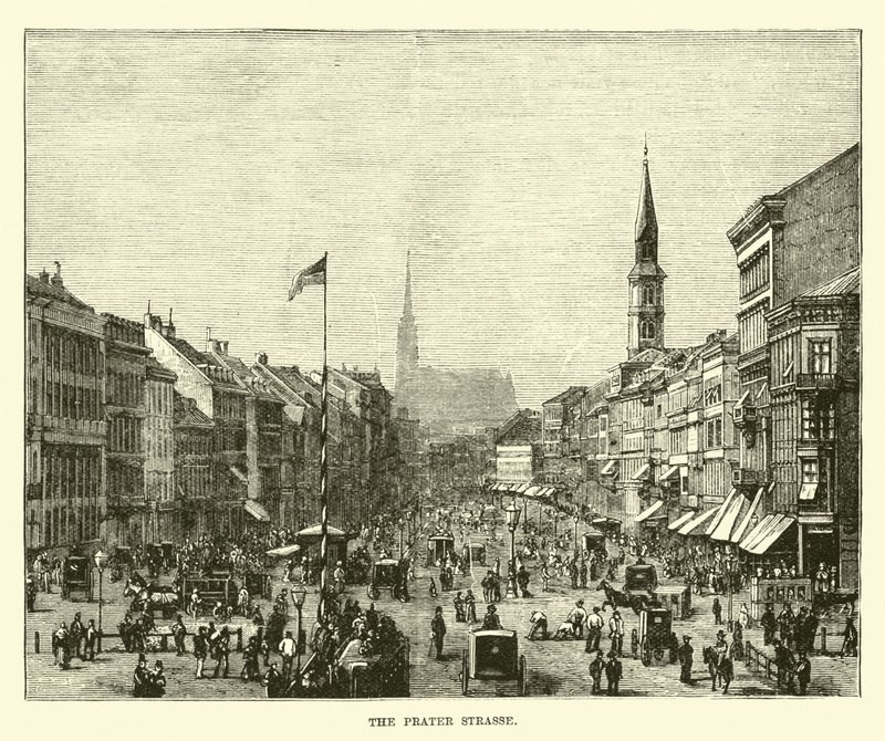 De Prater Strasse door English School