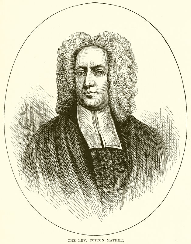 De eerwaarde Cotton Mather door English School