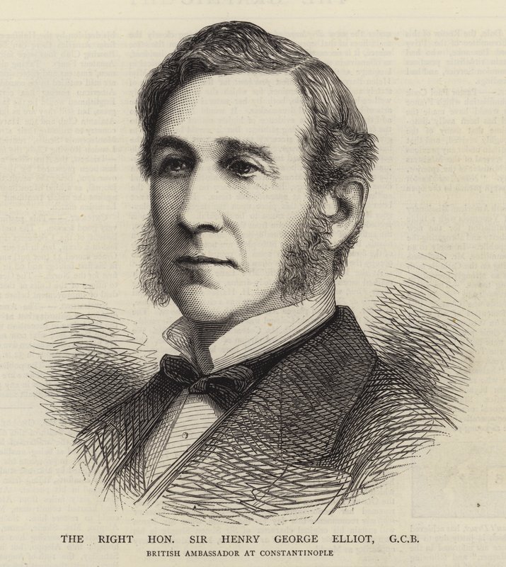 De Zeer Eerwaarde Sir Henry George Elliot, GCB door English School
