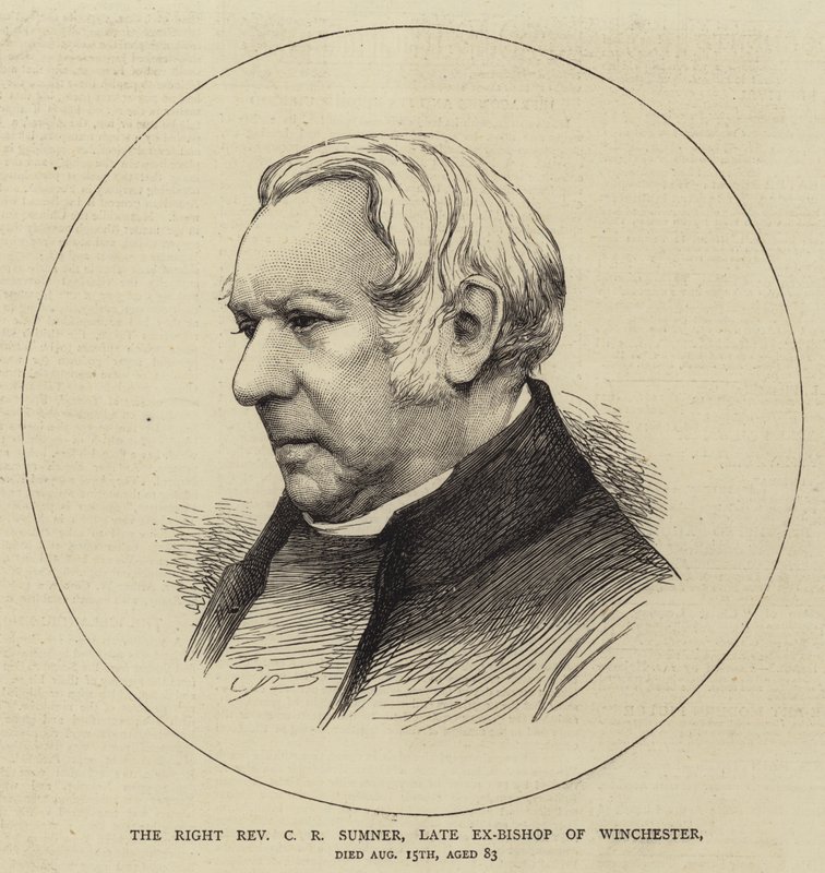 De Zeer Eerwaarde C R Sumner, Voormalig Ex-Bisschop van Winchester door English School